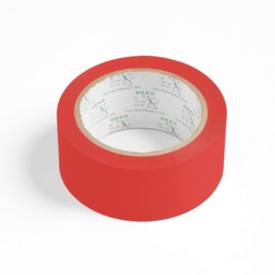 VINYL TAPE 2¨ X 45 YDS RED GEKO