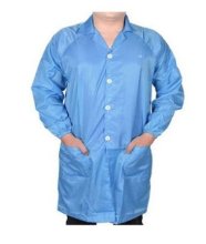 LAB COAT ESD SKY BLUE